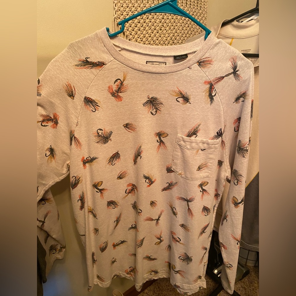 Mens Volcom Fly Long Sleeve